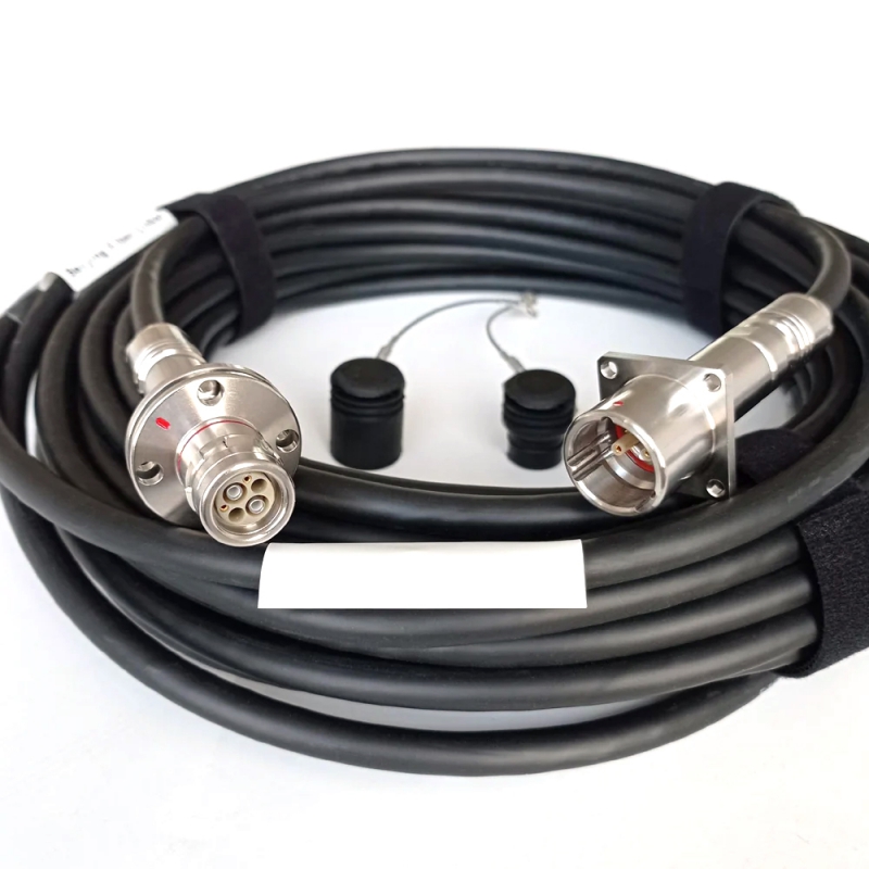 SMPTE311M 3K93C Hybrid Camera Optical Cable with FMW-PBW SMPTE Connector